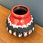 Schlossberg West Germany Fat Lava Vase 1960S thumbnail 9
