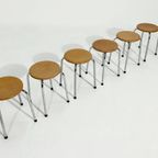 4 X Industrial Stool Dutch Design 1960s thumbnail 8