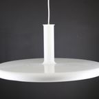 Geweldige Fog & Morup Xl 60 Cm Hanglamp - Model Optima In Originele Witte Kleur - Ontworpen Door thumbnail 8