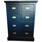 Stijlvolle Donkerblauwe Ladekast thumbnail 3