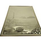 Jean Roy Hardelin - Goudfolie Afbeelding - Gesigneerd - Frankrijk - 1970's thumbnail 3