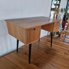 Vintage Mid Century Bureau Design Teak Braakman Stijl thumbnail 4