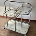 Vintage Barcart, Trolley, Serveertafel thumbnail 9