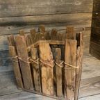 Kleinmeubilair Decoratief Houten Bakje. thumbnail 3
