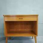 Licht Vintage Zweedse Jaren 50-60 Wandkast Wandmeubel thumbnail 12