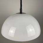 Vintage Witte Plexiglas/Acryl Hanglamp Van Gepo Amsterdam Xl 1975 thumbnail 4