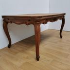 Vintage Landelijke Eettafel Eetkamertafel Tafel Uitschuifbaar 404 thumbnail 3