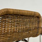 Set Of 2 Vintage Rattan Stools thumbnail 6