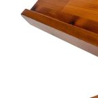 Vintage Grenenhouten Boekenstandaard / Magazine Jaren 70 thumbnail 9