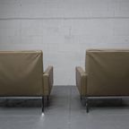 Florence Knoll Lounge Chairs Model 65A For Knoll Int. thumbnail 12