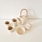 Vintage Servies Kinta Theepot Set Schaal Japandi Stijl thumbnail 6