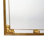 Grote Vintage Deknudt Spiegel Xl Hollywood Regency Jaren 70 Design thumbnail 2