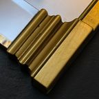 Vintage Design Spiegel Deknudt Goud Facet Randen thumbnail 10