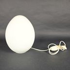 Domec Luminaires - Egg Lamp - Tafellamp - Melkglas - Frankrijk - 1980'S thumbnail 6