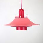 Geweldige Roze Gerestaureerde Deense Plafondlamp *** Deens Design *** Form Light *** Model 52401 thumbnail 3