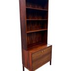 Vintage Wandmeubel Boekenkast Palissander Jaren 70 Design thumbnail 6