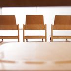 Vintage Design Houten Stoelen Met Plaats Voor Je Tijdschrift thumbnail 10