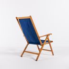 Italian Mid-Century Foldable Deck Chair From Fratelli Reguitti, 1960’S thumbnail 4