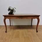 Vintage Landelijke Eettafel Eetkamertafel Tafel Uitschuifbaar 405 thumbnail 3
