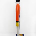 Kazimir Malevich “Sportsmen” Kunstbeeld Van Papier-Maché Guggenheim Museum 1996 thumbnail 3