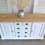 Prachtige Wit Landelijke Ladekast Dressoir thumbnail 4