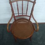 Fishel/Thonet Grote Armstoel 1920 thumbnail 7