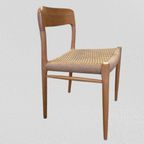 Set Van 8 Stoelen Niels Moller Voor Mollers Mobelfabrik thumbnail 23