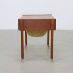 Vintage Naaitafel Bijzettafel Met Lade, 1960s thumbnail 6