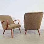 Set Vintage Fauteuils Teak ´60 Scandinavisch Mid Century thumbnail 2