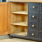 Grenen Dressoir, 1920’S thumbnail 6