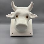 Wanddecoratie Stier Wit Keramiek Gailstyn-sutton thumbnail 2