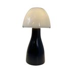 Table Lamp With Glass Top And Black Ceramic Base - Model ‘Leryd’ - Rare Ikea B0310 - Design By Ri thumbnail 4