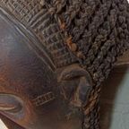 Set Van 2 Vintage/antieke Tchokwe Houten Maskers thumbnail 17