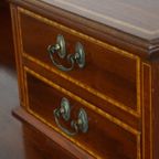 Zeer Mooi, Stijlvol En Origineel Engels Empire Stijl Bureau Uit Eind 19e Eeuw thumbnail 5