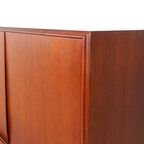 Ew Bach Teak Highboard, Jaren 60 thumbnail 3