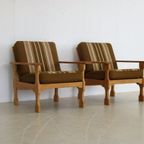 Vintage Eiken Fauteuils | Jaren 50 | Deens thumbnail 7