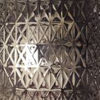 Vintage Guro Jaren '70 Plafondlamp Plafonnière Glas Vierkant thumbnail 5