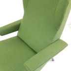 Vintage Archi Fauteuil Ligne Roset Wol Groen Ploegwool Ploeg thumbnail 14