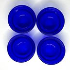Arabia Finland Luna Donkerblauw Glas Schaaltje thumbnail 5