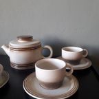Mid Century Vintage Gerzit West Germany Koffie Of Thee Servies. 15 Delig. thumbnail 8