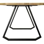 Houten Tafel - Erlenmeyer - Eiken & Staal thumbnail 8