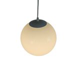 Happylight - Vintage Hanglamp - Globe - Ochtendnevel - Opaalglas - Metaal - 70'S thumbnail 8