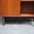 Vintage Teak Kast Formule Meubelen Met Formica Top thumbnail 4
