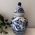 Delfts Blauwe Dekselvaas thumbnail 7