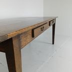 Prachtige Antieke Eettafel thumbnail 11