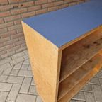 Vintage Schoolkast Room Divider Boekenkast thumbnail 4