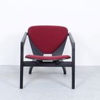 Hans J. Wegner Zwarte Butterfly Fauteuil Voor Getama thumbnail 3