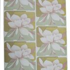 Retro Vintage Behang, Magnolia Bloemen Behang thumbnail 4