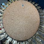 Vintage Ovalen 'starburst ' Spiegel / Zonnespiegel thumbnail 2