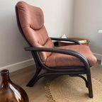 Vintage Manou Rotan Fauteuil thumbnail 4